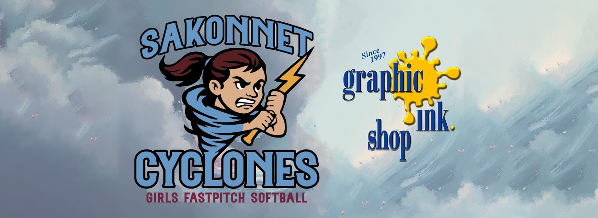 Sakonnet Cyclones Alternate Logo for the Graphic Ink Store